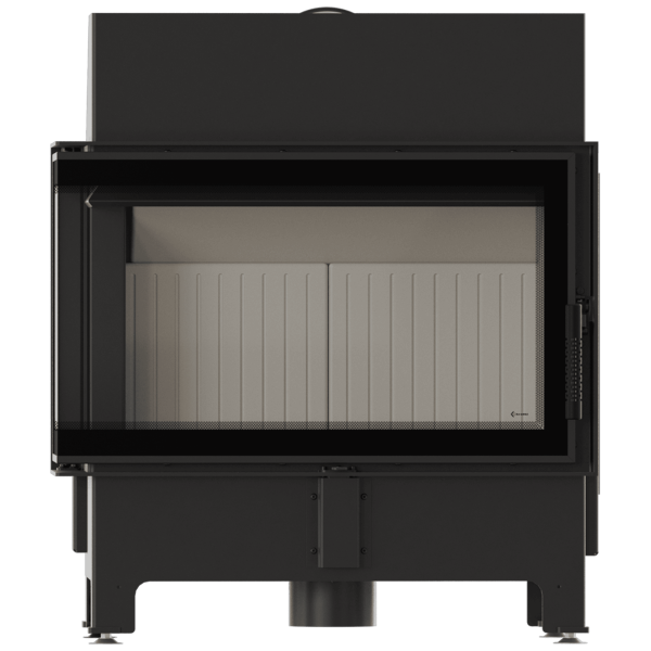 Kominek KRATKI ZIBI ECO 9,9 kW Ø 180 narożny lewy