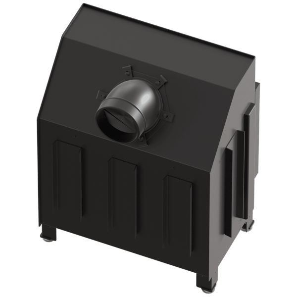 Kominek KRATKI ZIBI ECO 9,9 kW Ø 180