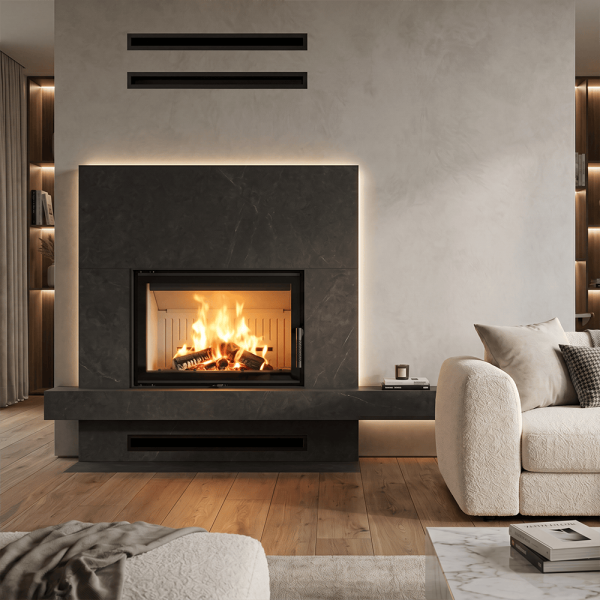 Kominek do akumulacji KRATKI NORRA 9,9 kW Ø 200