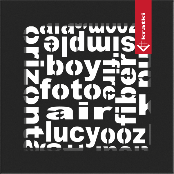 Kratka wentylacyjna kominkowa ABC 17x17 czarna