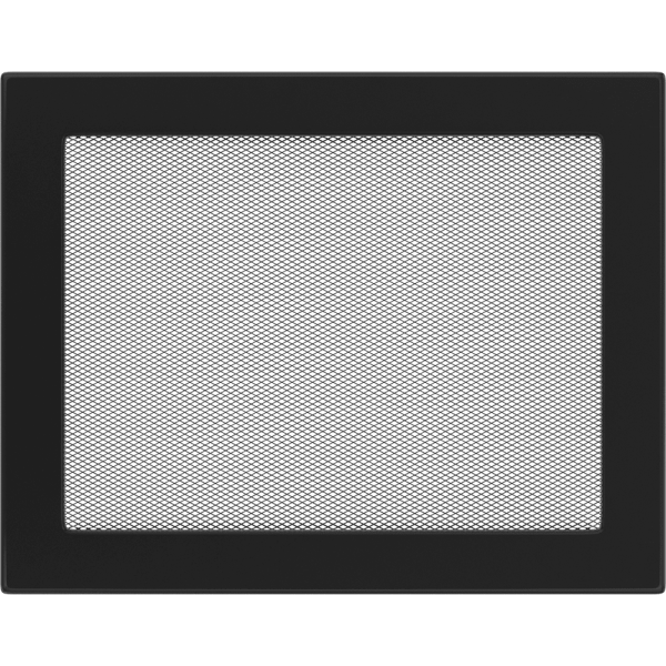 Kratka wentylacyjna kominkowa 22x30 czarna