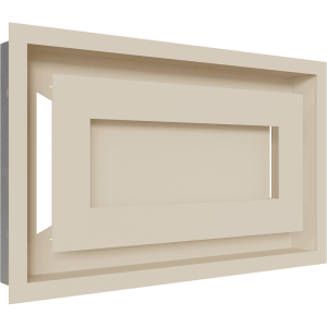 Kratka wentylacyjna kominkowa WIND 22x37 kremowa