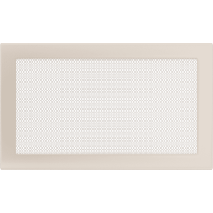 Kratka wentylacyjna kominkowa 22x37 kremowa