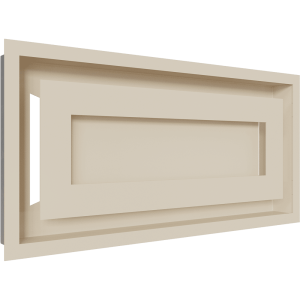 Kratka wentylacyjna kominkowa WIND 22x45 kremowa