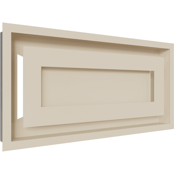Kratka wentylacyjna kominkowa WIND 22x45 kremowa