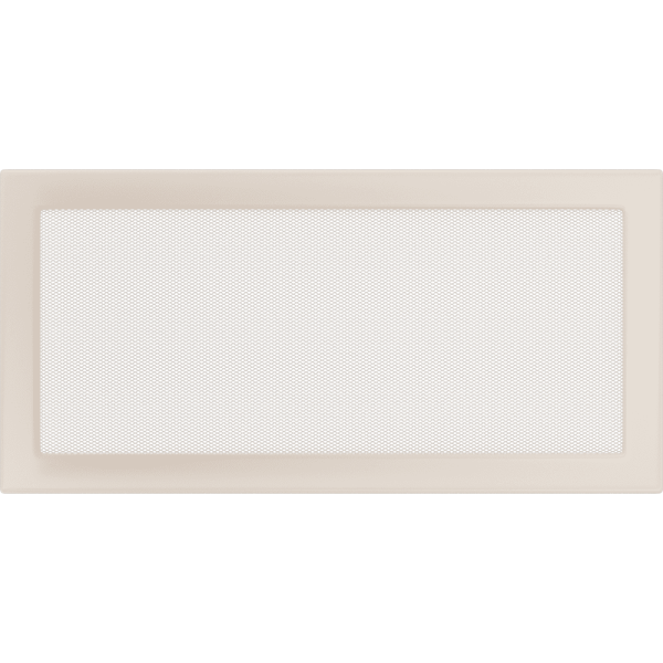 Kratka wentylacyjna kominkowa 22x45 kremowa