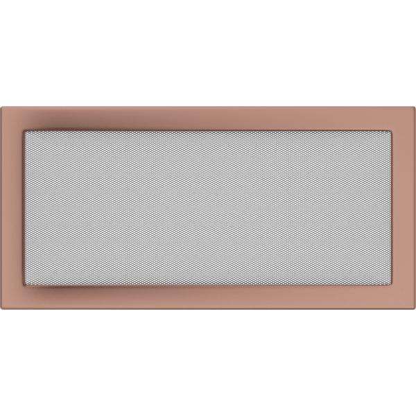 Kratka kominkowa 22x45 miedź galwaniczna