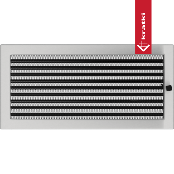Kratka kominkowa 22x45 szlifowana z żaluzją
