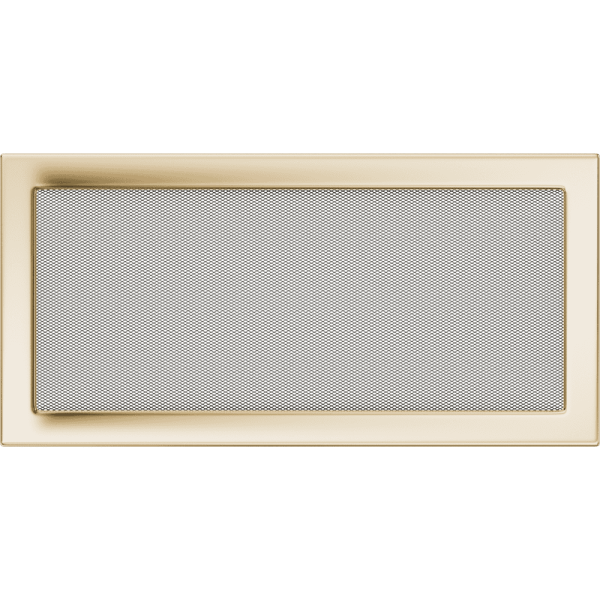 Kratka wentylacyjna kominkowa 22x45 pozłacana