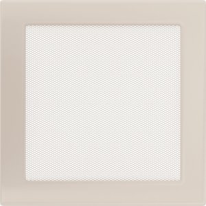 Kratka wentylacyjna kominkowa 22x22 kremowa