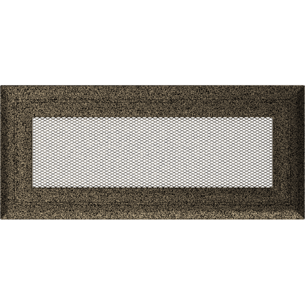 Kratka kominkowa Oskar 11x24 czarno-złota