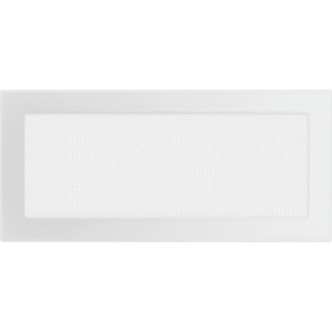 Kratka wentylacyjna kominkowa 17x37 biała