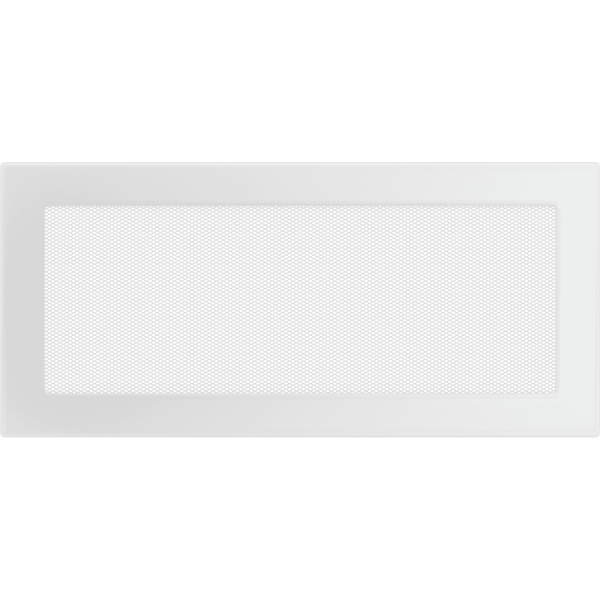 Kratka wentylacyjna kominkowa 17x37 biała