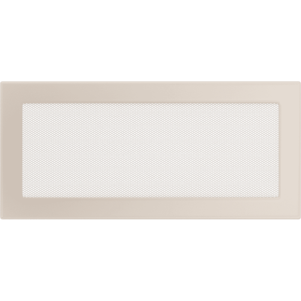 Kratka wentylacyjna kominkowa 17x37 kremowa