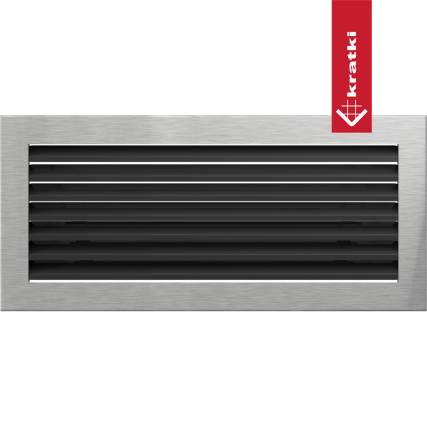 Kratka wentylacyjna kominkowa FRESH 17x37 szlifowana
