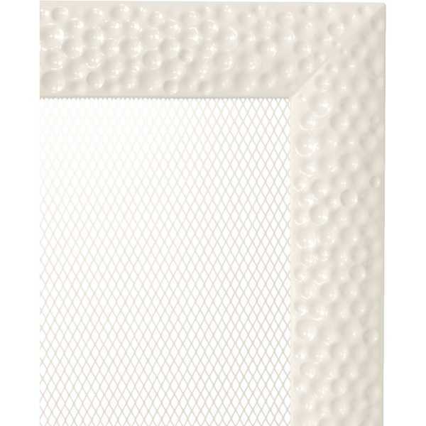 Kratka wentylacyjna kominkowa VENUS 17x37 kremowa