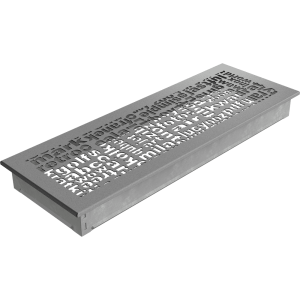 Kratka wentylacyjna kominkowa ABC 17x49 granito
