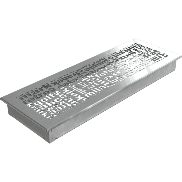 Kratka wentylacyjna kominkowa ABC 17x49 szlifowana