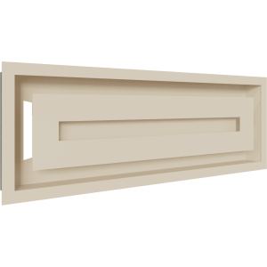 Kratka wentylacyjna kominkowa WIND 17x49 kremowa