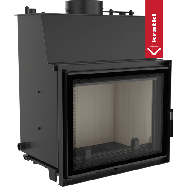 Kominek z płaszczem wodnym KRATKI AMELIA DECO 15 kW Ø 220