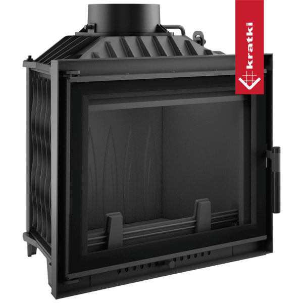 Kominek powietrzny żeliwny KRATKI ANTEK 10 kW Ø 180