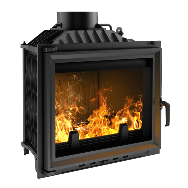 Kominek powietrzny żeliwny KRATKI ANTEK 10 kW Ø 180