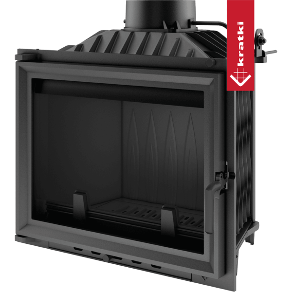 Kominek powietrzny żeliwny KRATKI ANTEK 10 kW Ø 180