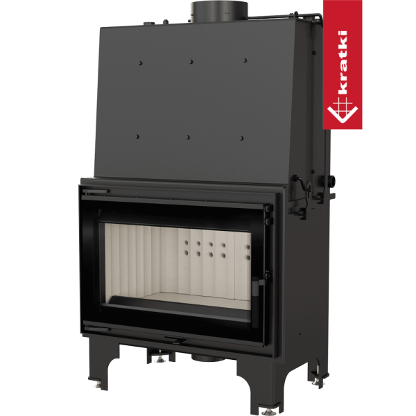 Kominek AQUARIO 16 kW Ø 200 podwójna szyba