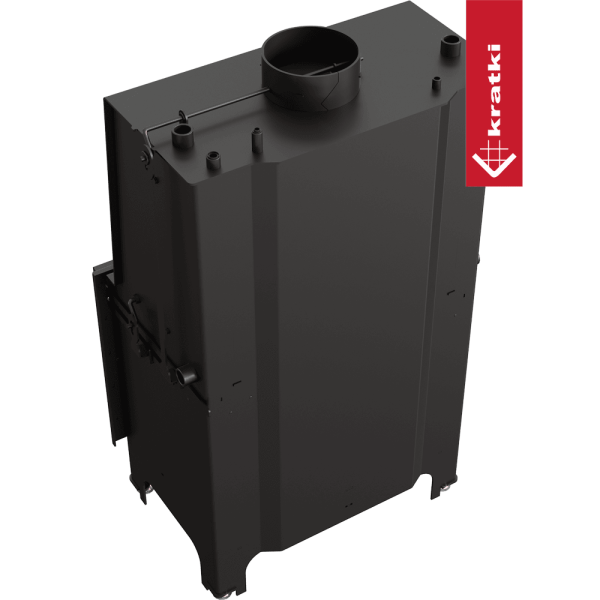 Kominek AQUARIO 16 kW Ø 200 podwójna szyba
