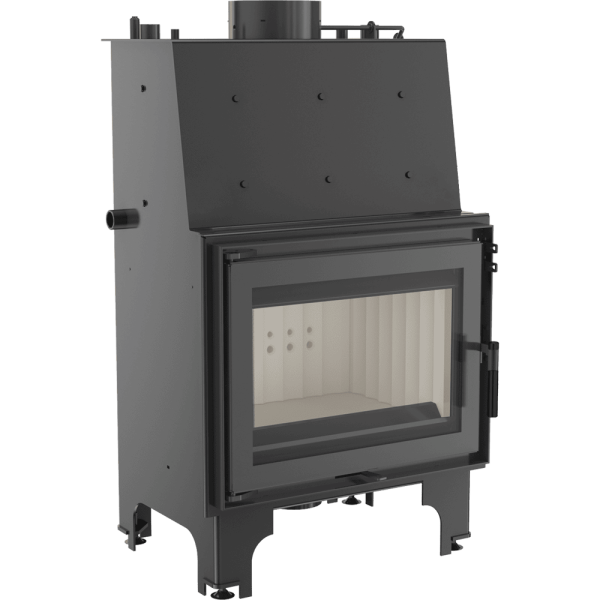 Kominek z płaszczem wodnym KRATKI AQUARIO Z 10 kW Ø 200