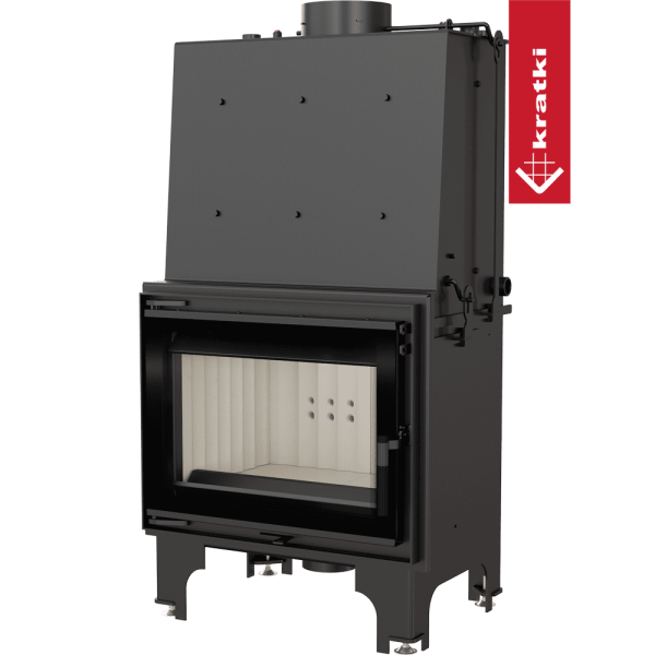 Kominek AQUARIO 14 kW Ø 200 podwójna szyba