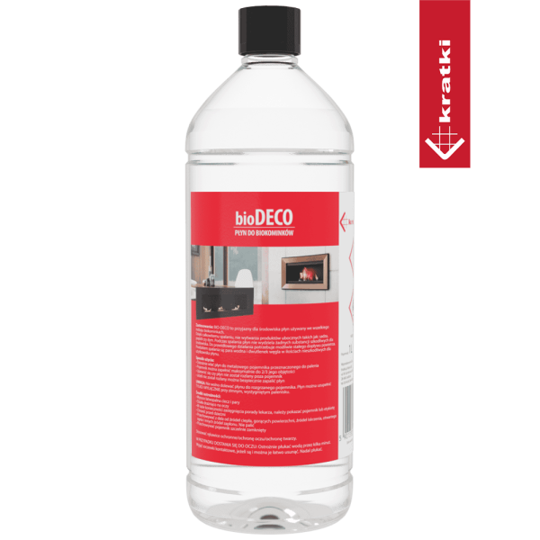 Biopaliwo płyn do biokominków 12 szt. BIO-DECO