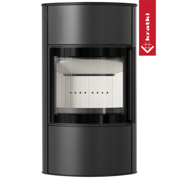 Piec stalowy BJORN/W Ø 150 8 kW z domykaniem