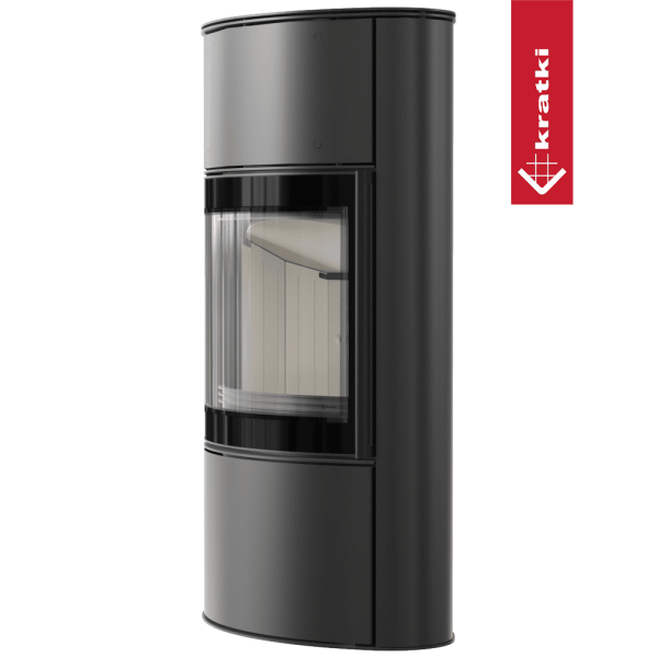 Piec stalowy BJORN/W Ø 150 8 kW z domykaniem