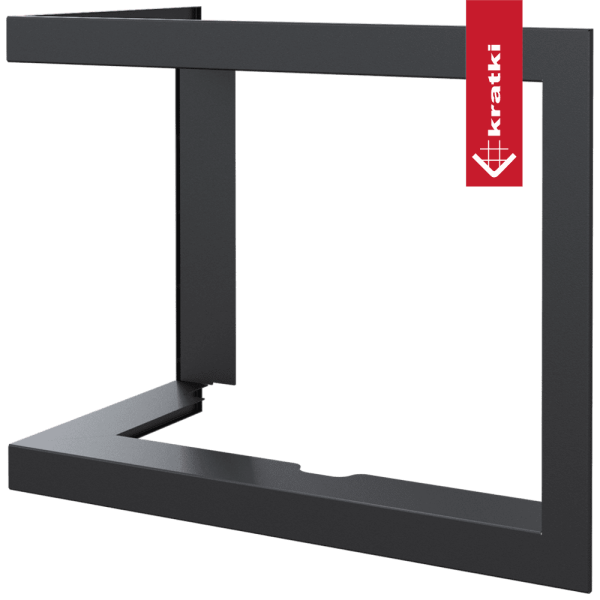 Ramka stalowa 90° LUCY/12/L/BS i SLIM