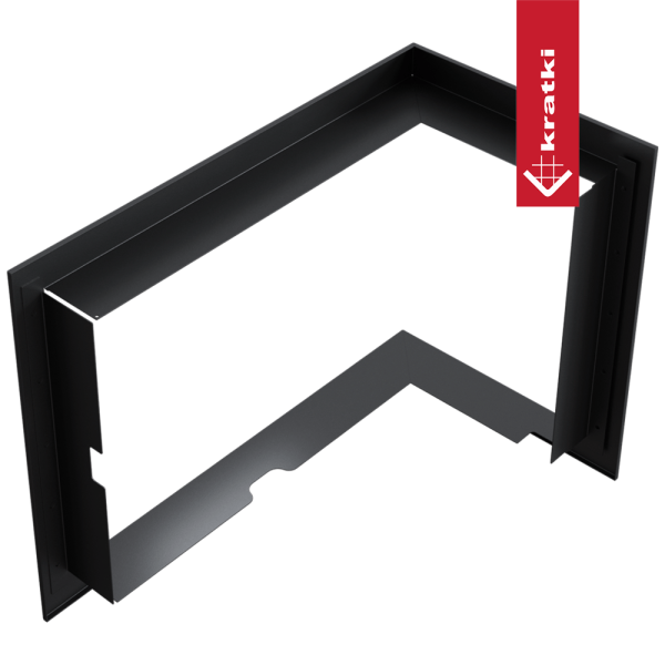 Ramka stalowa 90° LUCY/12/L/BS i SLIM