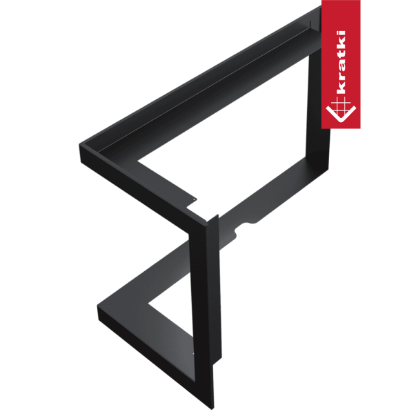 Ramka stalowa 90° LUCY/14/P/BS i SLIM
