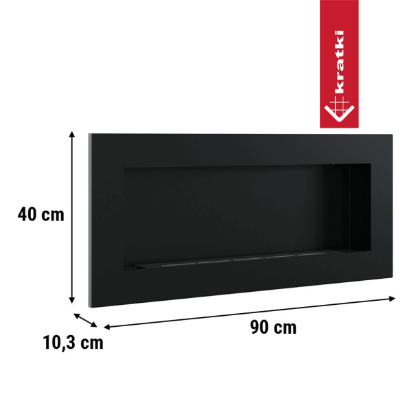 BIOKOMINEK DELTA2 SLIM CERTYFIKAT TÜV ZESTAW