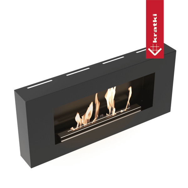 Biokominek wiszący DELTA FLAT certyfikat TÜV