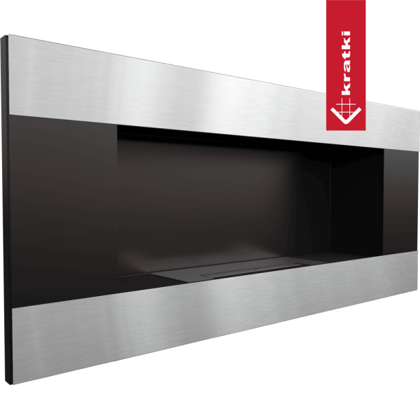 Biokominek wiszący DELTA2 HORIZONTAL certyfikat TÜV
