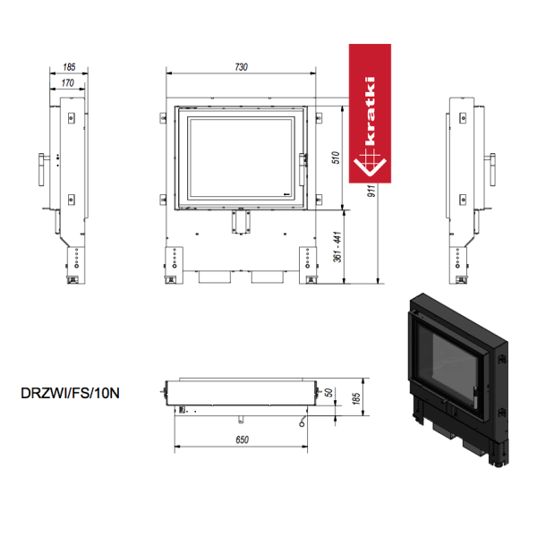 Drzwiczki FS 10N