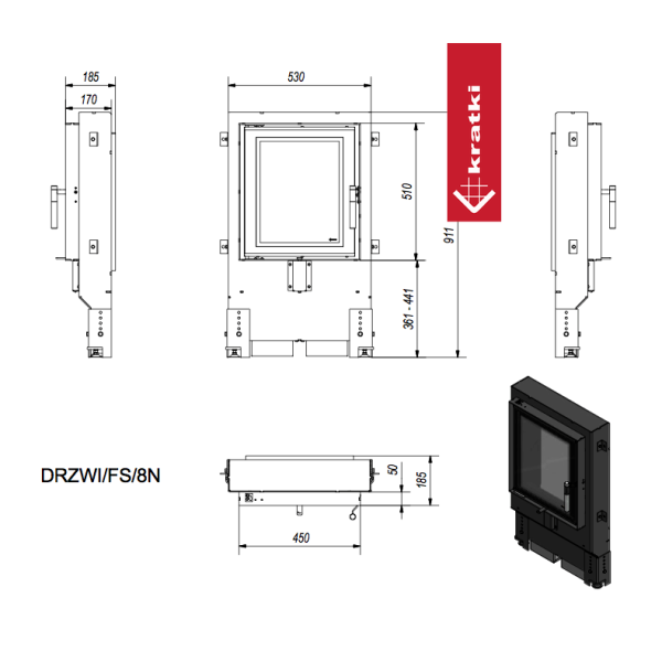 Drzwiczki FS 8N