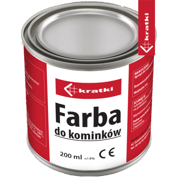 Farba do kominków 200 ml