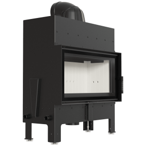 Kominek powietrzny stalowy KRATKI FLOKI L 12 kW Ø 200