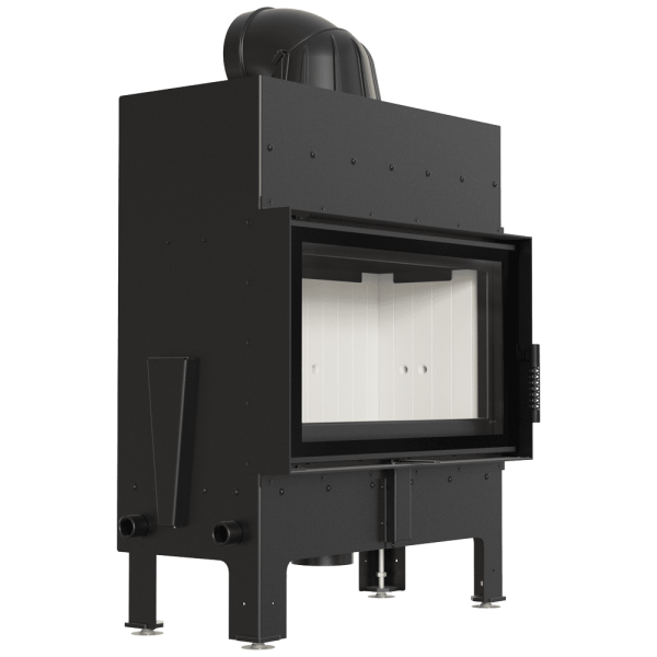 Kominek powietrzny stalowy KRATKI FLOKI M 10 kW Ø 200