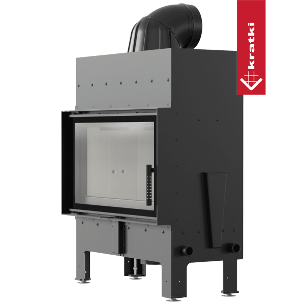 Kominek powietrzny stalowy KRATKI FLOKI M 10 kW Ø 200