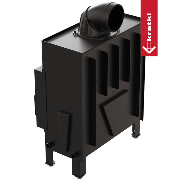 Kominek powietrzny stalowy KRATKI FLOKI M 10 kW Ø 200
