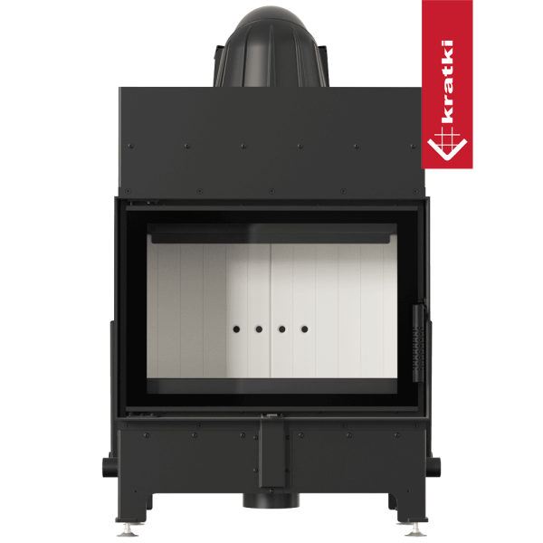 Kominek powietrzny stalowy KRATKI FLOKI S 8 kW Ø 160