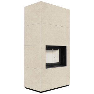 Kominek modułowy KRATKI FLOKI BOX 8 kW Ø 160 zabudowa ze spieku FOKOS SALE