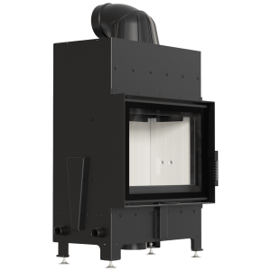Kominek powietrzny stalowy KRATKI FLOKI S 8 kW Ø 160